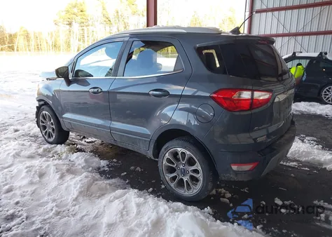 2019 Ford Ecosport Titanium from USA, damaged, VIN MAJ6S3KL8KC281887